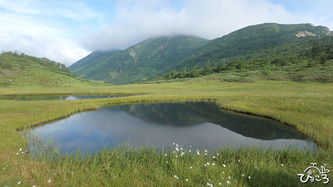 逆さ火打山