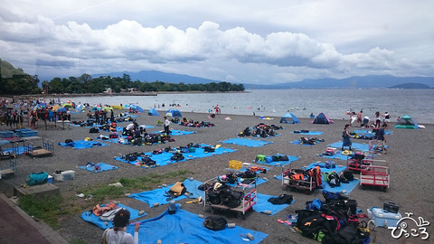 20160820大瀬崎ビーチ