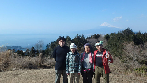 発端丈山の山頂