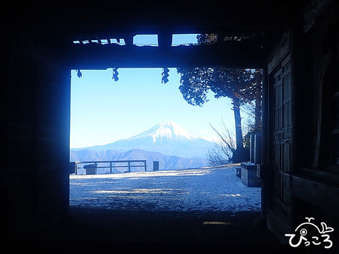 敬慎院からの富士山_P1080438