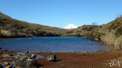 氷ヶ池から富士山_P1120219