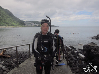 71歳のダイバーさん