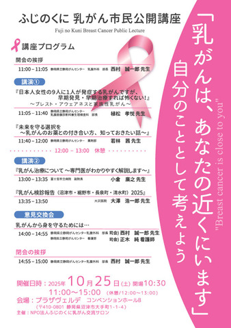 2025ふじのくに-乳がん市民公