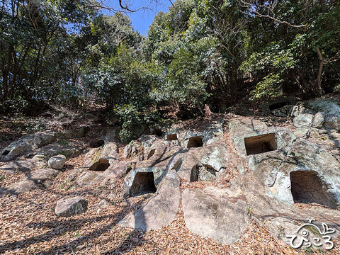 ジオさんぽ：横穴墓めぐり