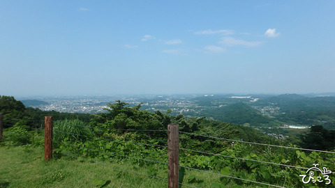 中間平からの展望
