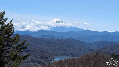 大菩薩から富士山_025709298