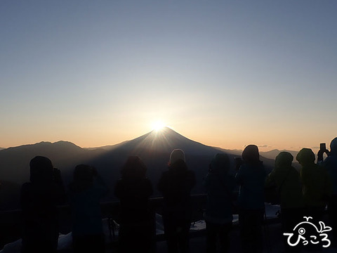 3月21日(土)~22(日)ダイヤモンド富士@七面山