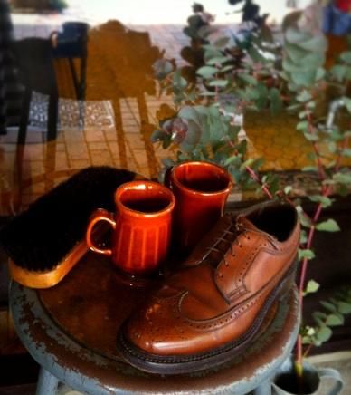 GW恒例「靴磨き隊」