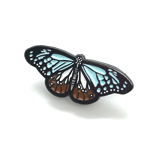 2019年9月 「神秘の蝶 アサギマダラ」ピンバッジプレゼント