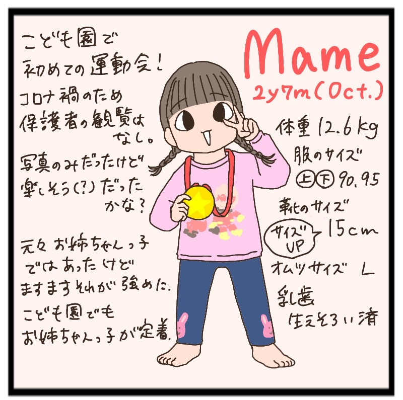 2歳7ヶ月まとめ【成長記録】 : 猫の手貸して Powered by ライブドアブログ