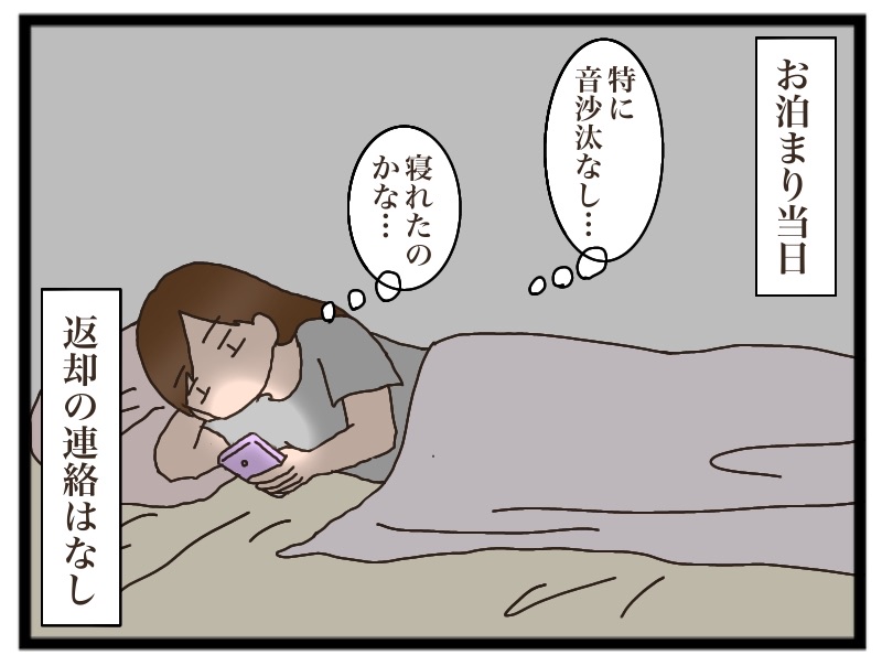まめちゃん初めてのお泊まり③(終) : 猫の手貸して Powered by