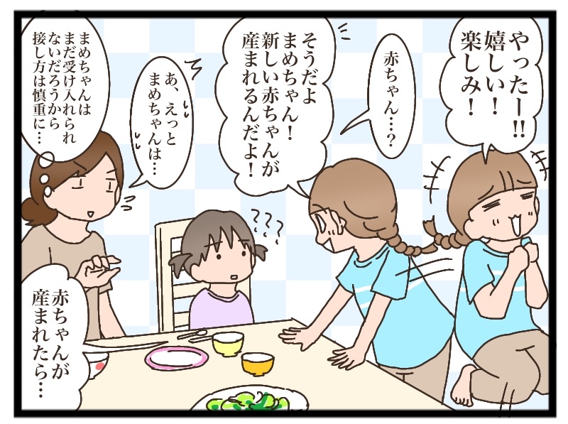 子どもたちの反応 3人目妊娠 猫の手貸して Powered By ライブドアブログ