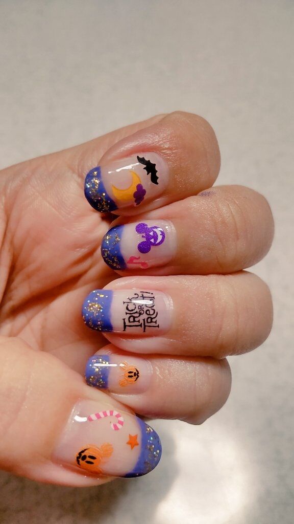 ハロウィンネイル Disney Cute Girls Room ハロウィンネイル Disney Cute Girls Room