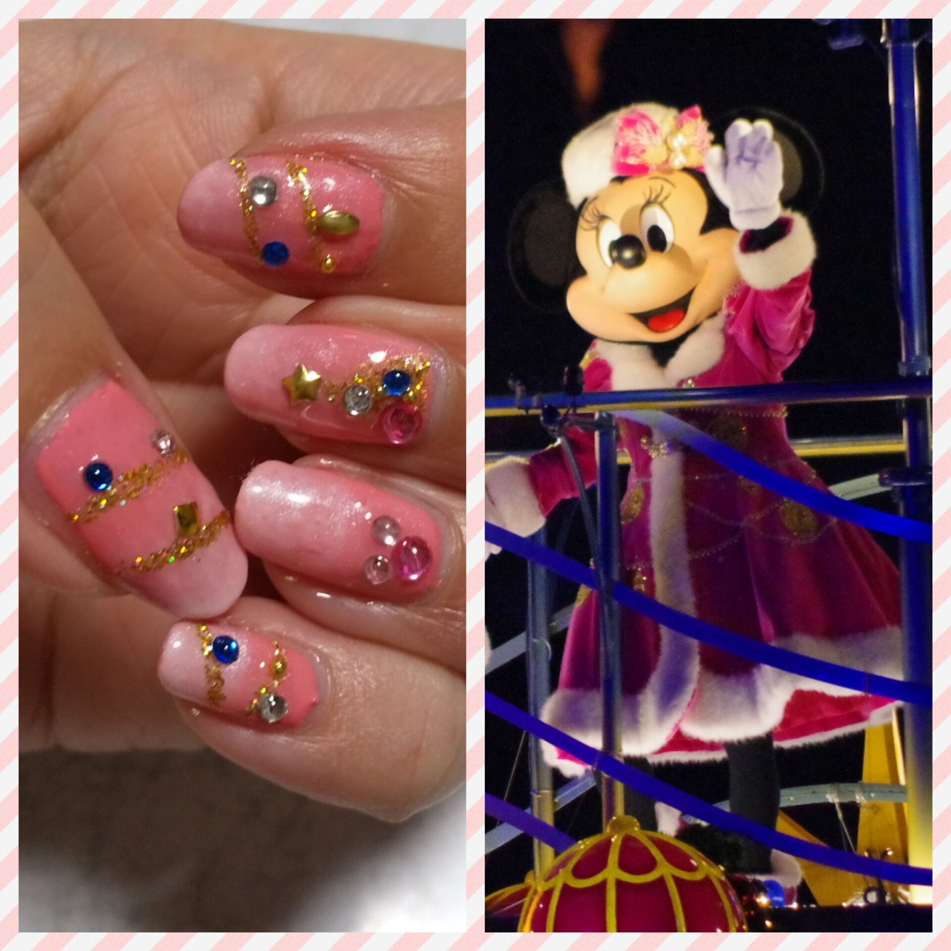 カラーオブクリスマス ネイル Disney Cute Girls Room