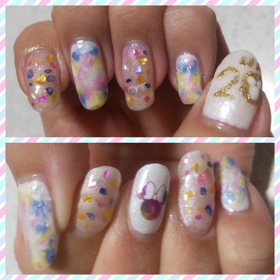 Tds周年 ネイル Disney Cute Girls Room