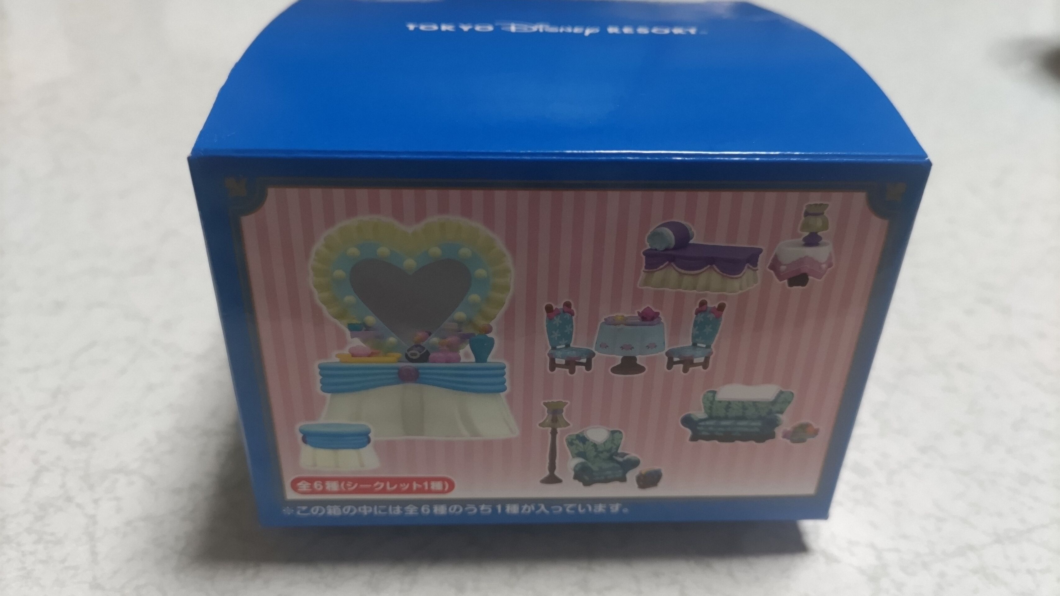 ディズニー ミニチュアフィギュアコレクション6個 ミニーの家 新品未
