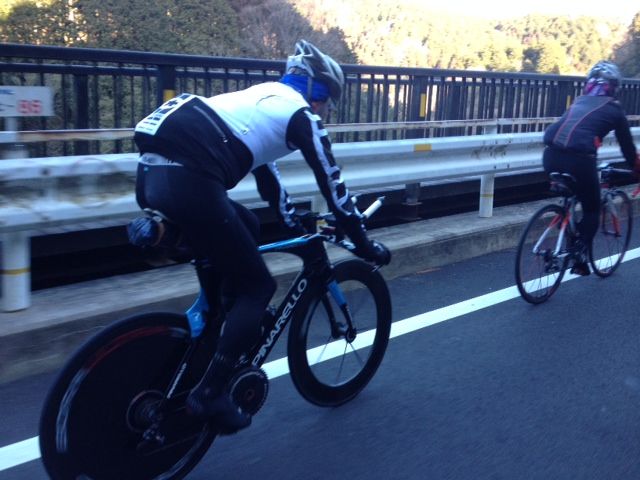 今日の練習 チームスカイのttバイクがっ ４０代の自転車競技