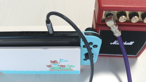 遅延を減らすつなぎ方ニンテンドースイッチイヤホン端子