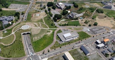 イシツブテ公園inもりおか場所中央公園