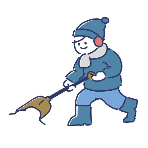 雪かきはスコップ1本で出来る最高の筋トレ