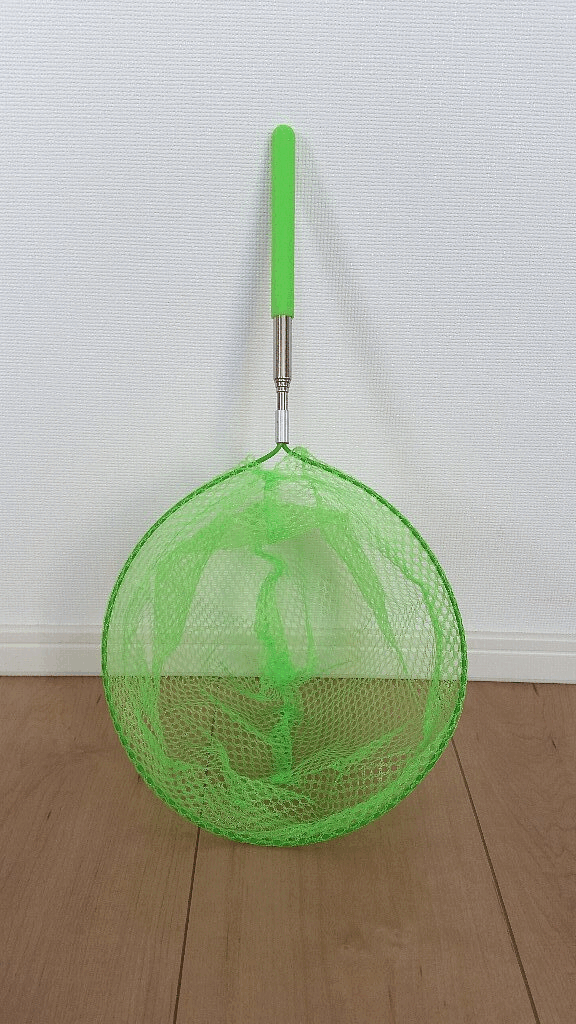 22年 ダイソーの 伸縮虫とりあみ を やっと買えた という話 使ってみた感想 ぴんくぴっぐ備忘録 岩手盛岡生活ブログ