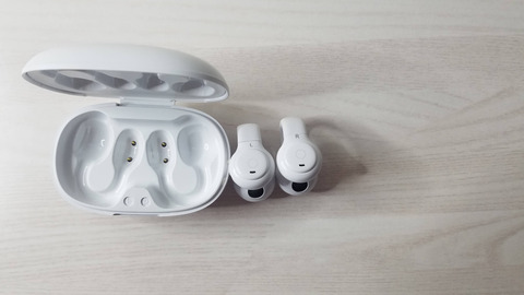 ダイソーイヤーカフ型イヤホンイヤピタ完全ワイヤレスステレオイヤホン2
