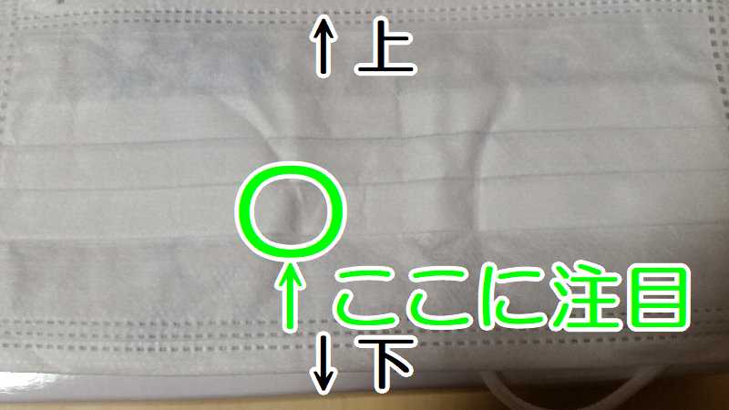 ダイソー不織布マスク マスクの裏表の見分け方 2つのポイント ゴムとプリーツ ぴんくぴっぐ備忘録 岩手盛岡生活ブログ