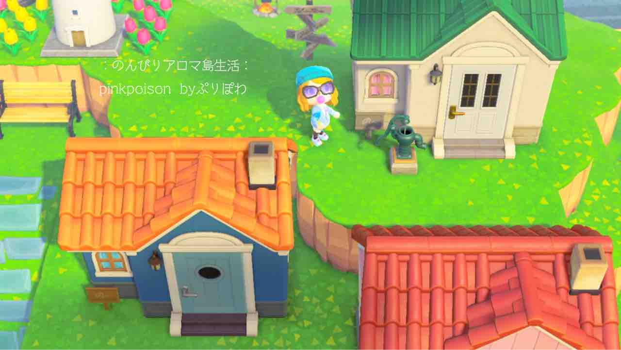 あつ森 島クリエイターで絶景 崖の上の住宅街 のんびりアロマ島生活 タイムトラベラー編 あつ森 島クリエイターで絶景 崖の上の住宅街 のんびりアロマ島生活 タイムトラベラー編