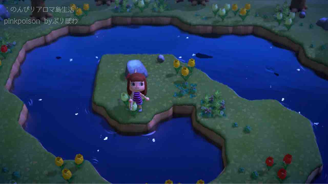 あつ森 離島ツアーでレア花ゲット のんびりアロマ島生活 タイムトラベラー編