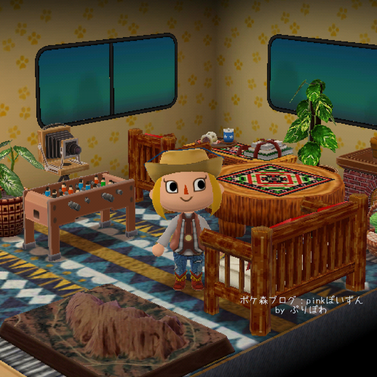 レイアウト のんびりアロマ島生活 タイムトラベラー編