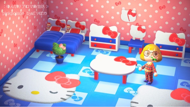 あつ森 サンリオコラボ住民と家具一覧 のんびりアロマ島生活 タイムトラベラー編