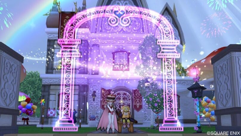 花火屋ユリユリの庭具 アーチネオン8色画像 アブラネンドりりあんのドラクエ10日記