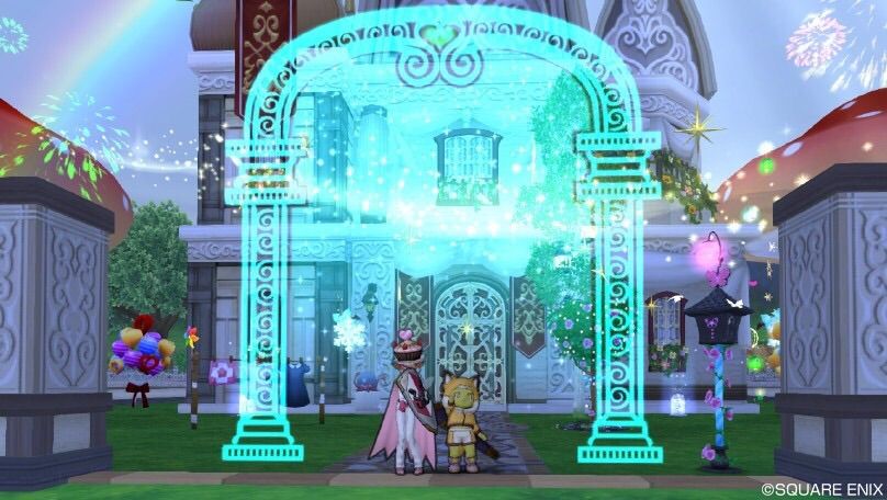 花火屋ユリユリの庭具 アーチネオン8色画像 アブラネンドりりあんのドラクエ10日記