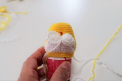 鼻をつける