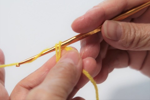 立ち上がりの目を作る1