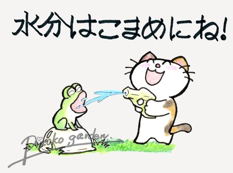 水分はこまめにね_Mark_Original