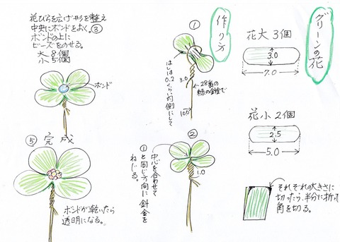 もろこしリース花