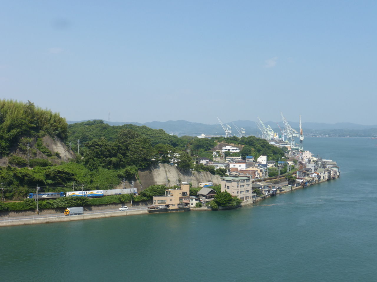 尾道大橋で撮り鉄 6月26日 ぴのってぃのコンデジ旅記録