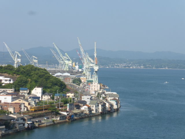 尾道大橋で撮り鉄 6月26日 ぴのってぃのコンデジ旅記録