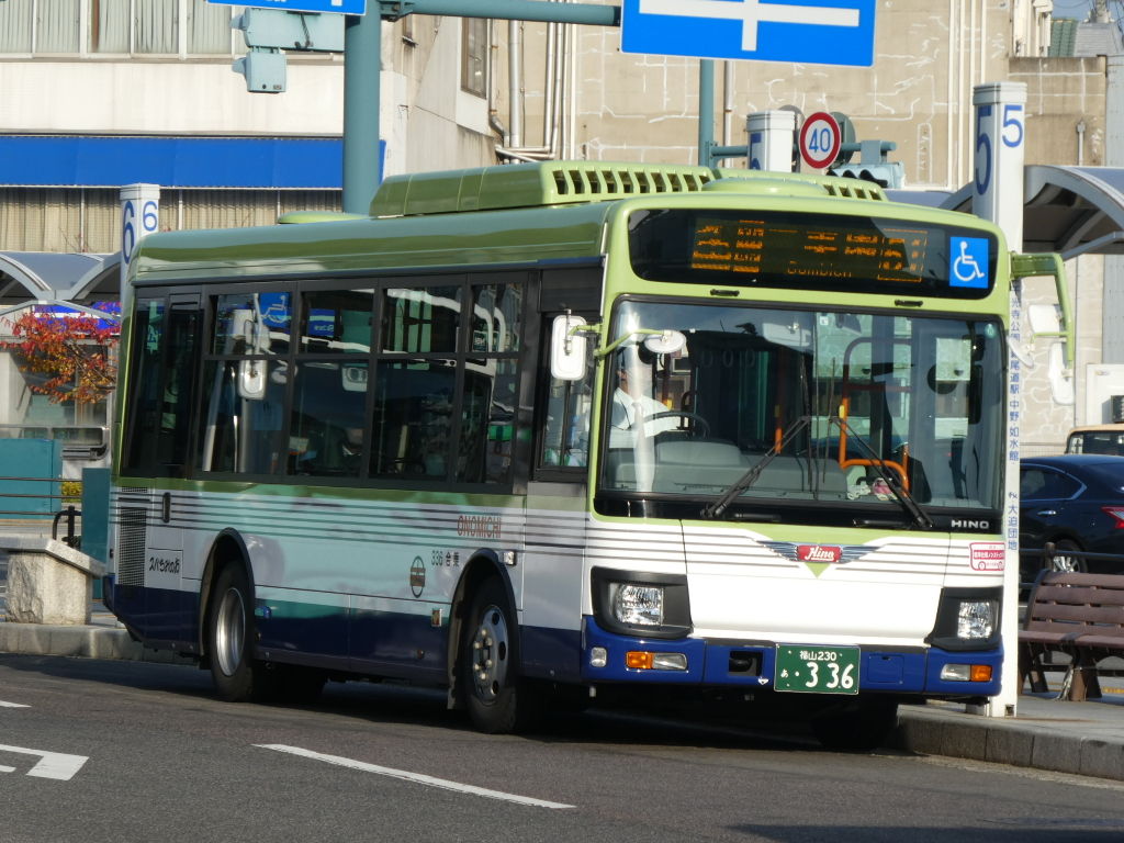 おのみちバスの尾道市交通局塗装 17 11 21 ぴのっちのコンデジ旅記録 おのみちバスの尾道市交通局塗装 17 11 21 ぴのっちのコンデジ旅記録