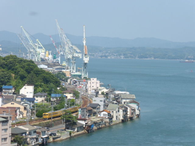 尾道大橋で撮り鉄 6月26日 ぴのってぃのコンデジ旅記録