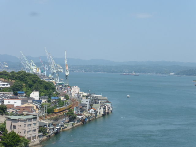 尾道大橋で撮り鉄 6月26日 ぴのってぃのコンデジ旅記録