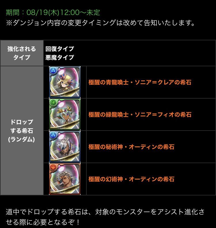 裏神秘の次元とイラストレーターさんお誕生日記念強化イベント 日々努力 のblog 裏神秘の次元とイラストレーターさんお誕生日記念強化イベント 日々努力 のblog