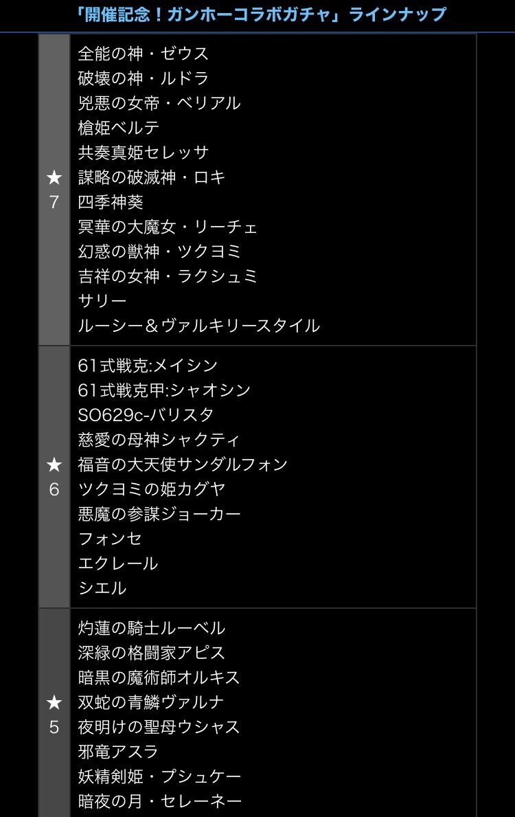 明日からはまさかのガンホーコラボ とアップデート情報 日々努力 のblog