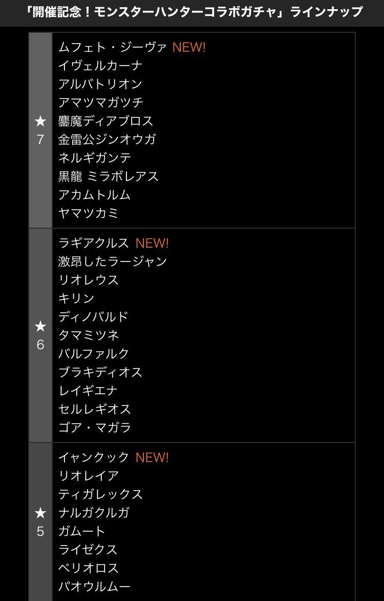 モンハンコラボ詳細発表 ちょっとなぁ 日々努力 のblog モンハンコラボ詳細発表 ちょっとなぁ 日々努力 のblog