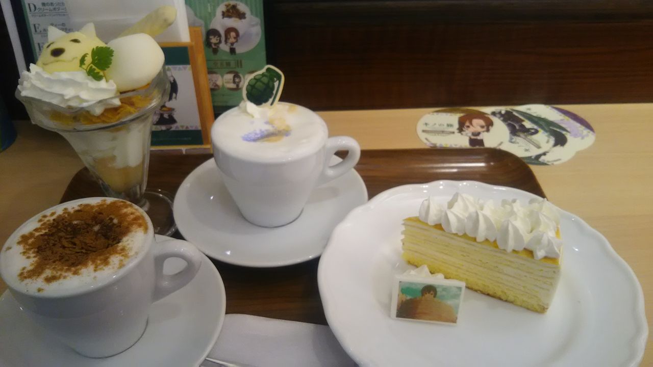 キノの旅コラボカフェに行ってきました 虹色雑記帳