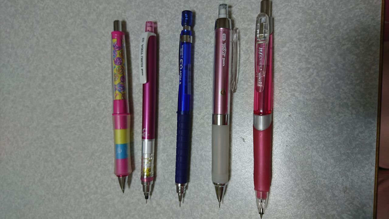 シャーペン選びが難しい ピロコンｒｏｏｍ