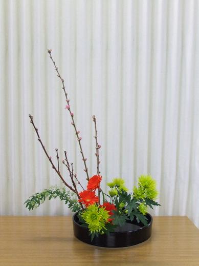 生け花 基本立真型 花のように