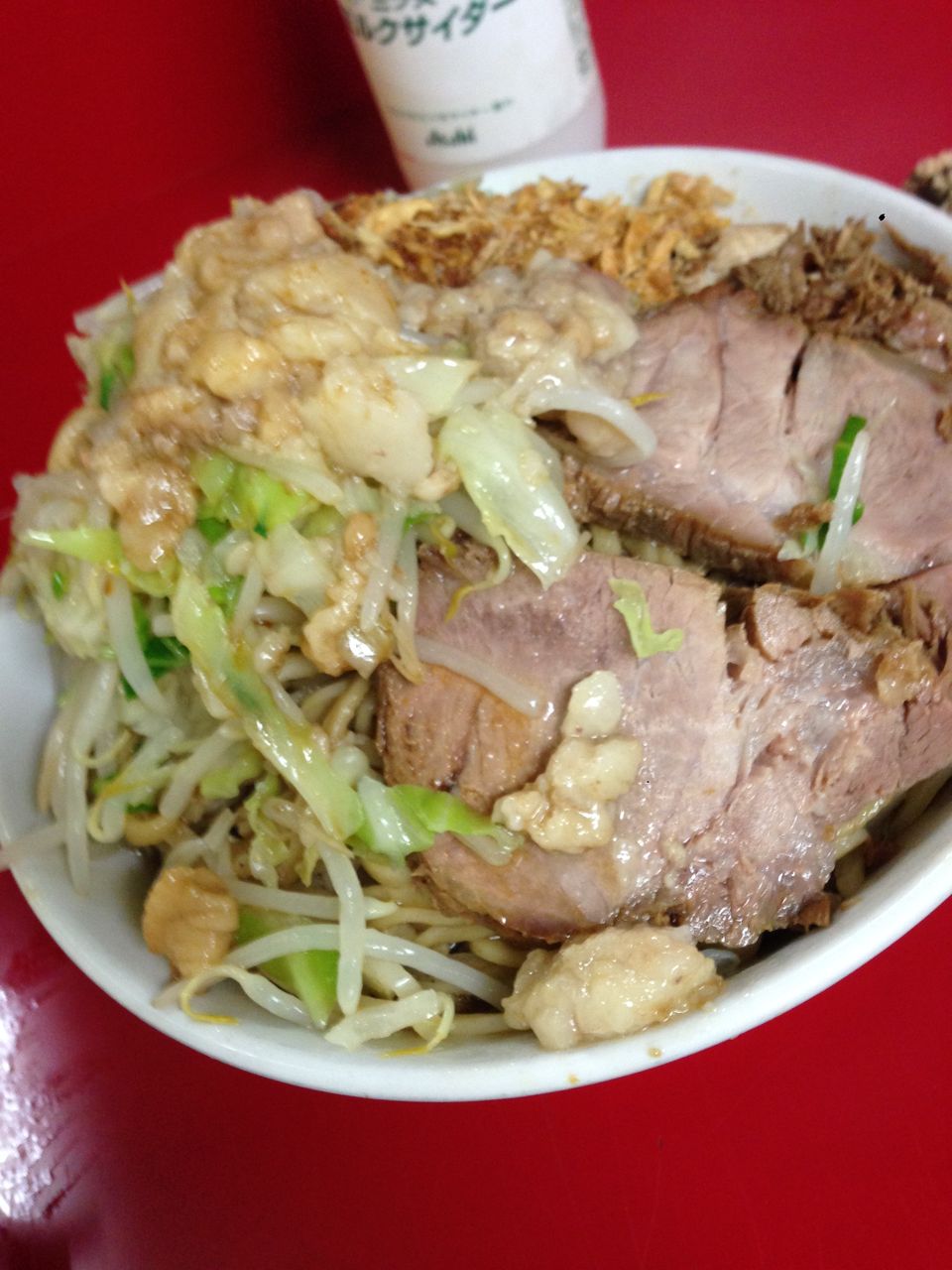 ラーメン二郎中山駅前店で汁無しを食す オラクる ラーメン二郎中山駅前店で汁無しを食す オラクる