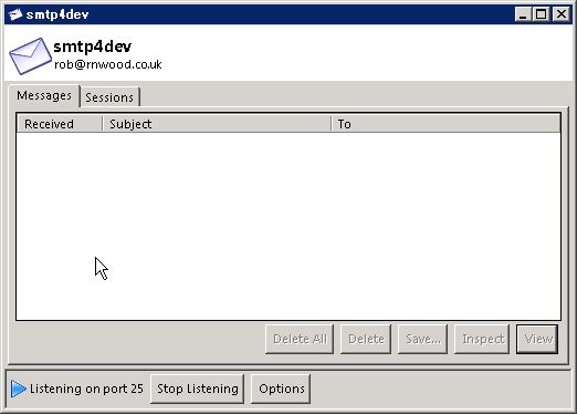 Smtp4dev で簡単smtpサーバ テスト用 オラクる Smtp4dev で簡単smtpサーバ テスト用 オラクる
